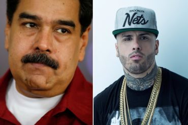 ¡BUENÍSIMA! La “lírica” con la que Nicky Jam le pide a Maduro que se vaya de Venezuela (+Video)