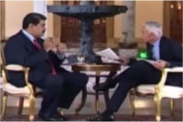 ¡VEALO! «Agarra tu basurita», Así le respondió Maduro a Jorge Ramos cuando le mostró un listado de presos políticos (+Video)