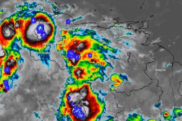 ¡IMPORTANTE! Inameh alerta sobre fuertes precipitaciones y actividades tormentosas en varios estados del país