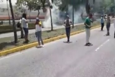 ¡ÚLTIMO MINUTO! Reprimieron concentración opositora este #4May en Lara: reportan un herido (+Video)