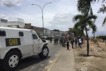 ¡ÚLTIMO MINUTO! Denuncian fuerte represión de la GNB, Conas, PNB y PoliAragua a manifestantes en La Victoria