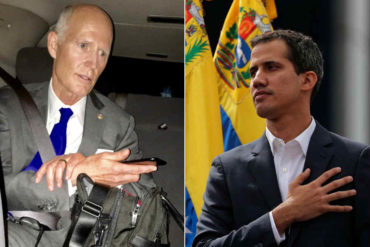 ¡ASÍ LO DIJO! Senador Rick Scott habló por teléfono con Guaidó: Sus fuerzas no se han desvanecido en lo absoluto