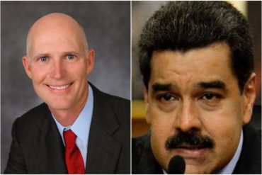 ¡TAJANTE! Scott considera importante que se establezcan sanciones multilaterales contra el “malvado régimen” de Maduro
