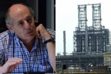 ¡DEBE SABERLO! Toro Hardy alerta que “las refinerías están trabajando cerca del 10% de su capacidad instalada”