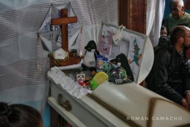 ¡DOLOROSO! Así fue el desgarrador velorio de Erick Altuve, el niño que murió en espera de trasplante de médula (+Fotos)