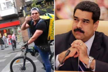 ¡DE FRENTE! El mensaje de un venezolano en España a Maduro: “El infierno va a quedar corto para ese ser» (+Video)