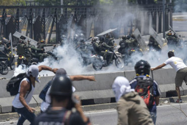 ¡DEBE SABERLO! El alarmante balance que dejó la represión en Caracas este #1May: Se registraron 78 heridos y 89 detenidos