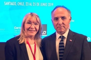 ¡ÚLTIMA HORA! Luisa Ortega sostuvo encuentro con canciller de Chile para tratar la tragedia humanitaria que sufre Venezuela (+Foto)