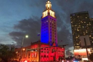 ¡GRAN GESTO! La histórica Freedom Tower de Miami lucirá el tricolor venezolano (Lea las razones)