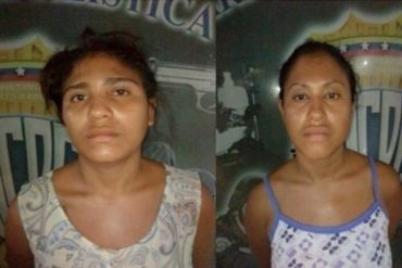 ¡DECUBIERTAS INFRAGANTI! Detenidas dos hermanas que se dedicaban a robar casas en Falcón