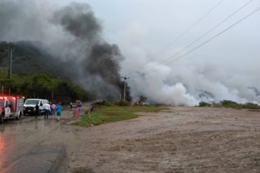 ¡TERRIBLE! 10 horas se llevó la extinción del incendio en refinería en Guanta (Confirman 3 muertos y 1 herido)