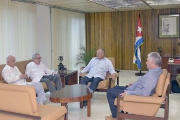 ¡DEBE SABERLO! Diosdado se reunió con Raúl Castro y el presidente de Cuba Miguel Díaz-Canel