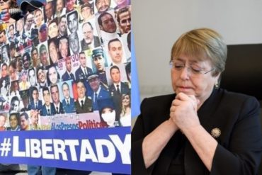 ¡SEPA! Familiares de presos políticos exigieron  a Bachelet la libertad de sus allegados (+Video)