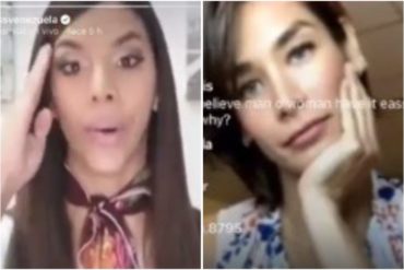 ¡SE QUEDÓ FRÍA! La polémica reacción de Dayana Mendoza al oír a la actual Miss Venezuela hablando inglés (+Video)