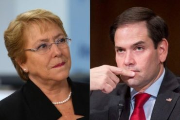 ¡ASÍ LO DIJO! Marco Rubio propone a Bachelet insistir en visitar a Edgar Zambrano, Roberto Marrero y Juan Requesens