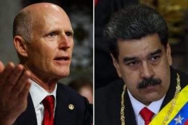 ¡PENDIENTES! Senador Rick Scott propone revocar visas “a cualquier funcionario actual o pasado del régimen de Chávez o Maduro”