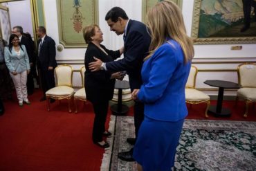 ¡SI TÚ LO DICES! Maduro tras reunión con Bachelet: Estoy dispuesto a aceptar sus sugerencias