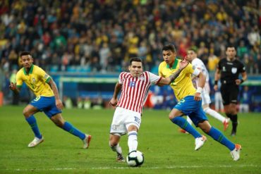 ¡DE INFARTO! Brasil sufre pero vence en penales a Paraguay y pasa a semifinales de la Copa América (se enfrentará a Venezuela o Argentina)