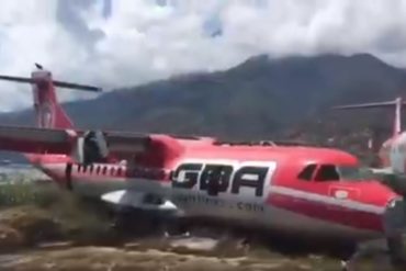 ¡DESTRUYEN TODO! El cementerio de aviones que captaron en Maiquetía (+Video)