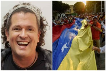 ¡CONMOVEDOR! Las lindas palabras que dedicó Carlos Vives a Venezuela durante el Fan Fest de la Champions League (+Videos)