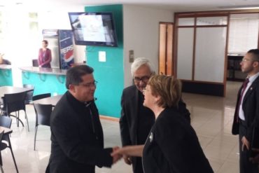 ¡DEBE SABERLO! Representantes de la CEV se reunieron con Bachelet (denunciaron la crisis) (+Fotos)