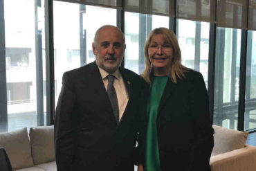 ¡SEPA! Luisa Ortega Díaz se reunió este #25Jun con el fiscal general de Chile para abordar crisis en Venezuela