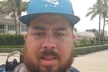 ¡UN RESPIRO! Venezolano recorre a pie de Florida a Washington para recrear a los “caminantes”