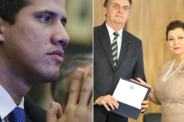 ¡SE LO MOSTRAMOS! Así agradeció Guaidó a Bolsonaro: Reconocer a nuestra embajadora es reconocer el esfuerzo de un país decidido a ser libre