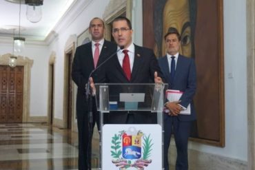 ¡NO SE CANSAN! Jorge Arreaza acusa al gobierno de Colombia de ser una “narco-oligarquía” por apoyar a diputados de la AN