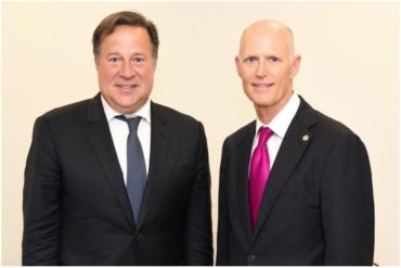 ¡UNIÓN REGIONAL! Panamá ratifica su apoyo a Guaidó tras reunirse con Rick Scott y Marco Rubio (+Fotos)