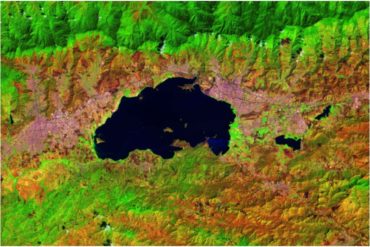 ¡SE LA MOSTRAMOS! La impactante imagen satelital que demuestra la contaminación del Lago de Valencia