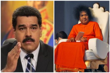 ¡LO QUE FALTABA! El supuesto vínculo entre Nicolás Maduro y Sai Baba, según el periodista David Placer