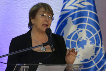 ¡ENFÁTICA! “Autoridades deben actuar”: Bachelet pide a los gobiernos medidas urgentes para los presos ante emergencia por el Covid-19 (+Video)