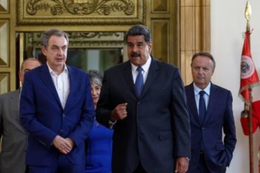 ¡AL FIN! El Confidencial: Zapatero tira la toalla como mediador entre el régimen de Maduro y representantes de Guaidó