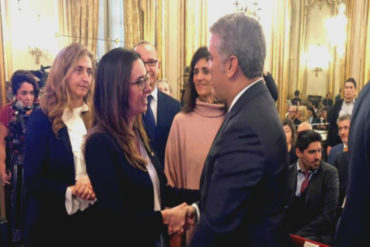 ¡SÉPALO! El pedido que hizo la representante de Guaidó en Argentina al presidente Iván Duque