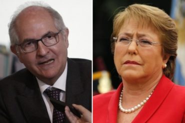 ¡MUY CIERTO! Antonio Ledezma sugiere a Bachelet “escaparse” del cerco de Maduro e ir al Hospital JM de los Ríos