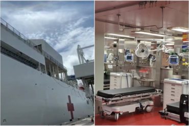 ¡SEPA! El barco hospital USNS Comfort zarpa este #18Jun para cumplir 5 meses de misión humanitaria (+Fotos + Video)