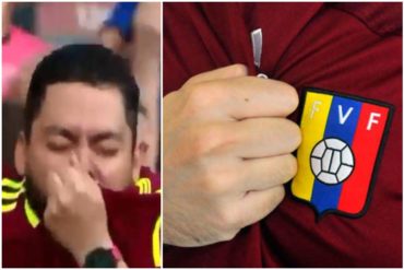 ¡AY CHAMO! La polémica pancarta que desplegaron en el partido de la Vinotinto contra Bolivia (+Ver con discreción)