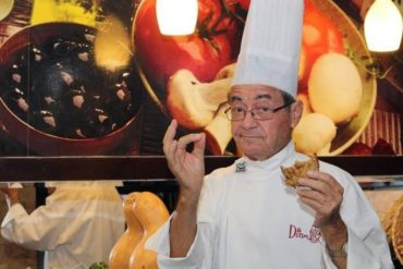 ¡MUY LAMENTABLE! Falleció ‘Dino’, uno de los chef más queridos de la televisión venezolana (Tenía 82 años)