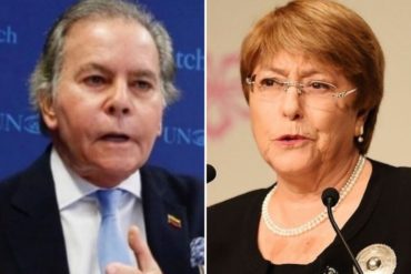 ¡LE CONTAMOS! La comparación que hizo Diego Arria de Michelle Bachelet con un posible “paquete chileno” (+Video)