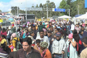 ¡ALARMADOS! Ecuador activa plan ante posible crisis humanitaria por migrantes venezolanos que no lograron ingresar a Perú