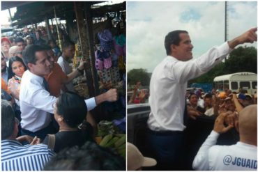 ¡APOTEÓSICO! Así fue el cálido recibimiento de Guaidó en Carabobo este #7Jun (+Video) (+Fotos)