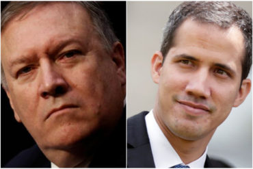 ¡AJÁ! La respuesta de Guaidó a Mike Pompeo: La oposición venezolana se encuentra unidad en el deseo de salir de Maduro