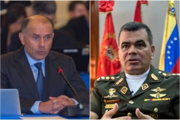 ¡LO ENFRENTÓ! Exministro García Plaza le reclama a Padrino López el poco entrenamiento que reciben los nuevos militares