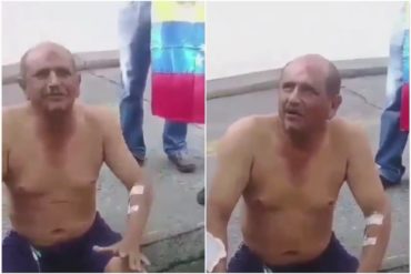 ¡GRAVE! Denuncian que desalojaron a un paciente mayor de un hospital en Portuguesa por falta de camas (+Video)