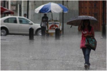 ¡AGUA Y MÁS AGUA! Seguirán las lluvias con actividad eléctrica por paso de onda tropical número 8 en gran parte del país (+Datos)