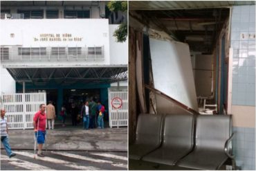 ¡TERRIBLE! Así se vive una noche dentro del Hospital JM de los Ríos: «Sobreviviendo» (+Detalles +Fotos)