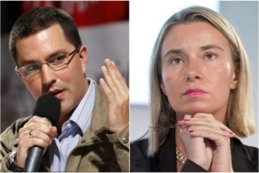 ¡AY, POR FAVOR! La rabieta de Arreaza por las declaraciones de Federica Mogherini: Es una “clara subordinación” (+Comunicado)