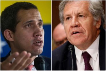 ¡INDIGNADO! Almagro condena ataques de grupos chavistas contra Guaidó a su llegada al país