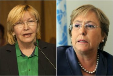 ¡DE FRENTE! Luisa Ortega Díaz recrimina a Bachelet: Se va a reunir con los que usurpan funciones en Venezuela